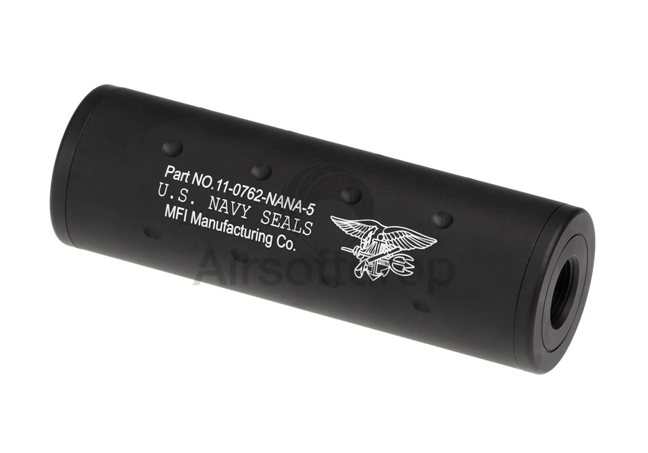 107mm Navy Seals Silencer CW/CCW FMA Black