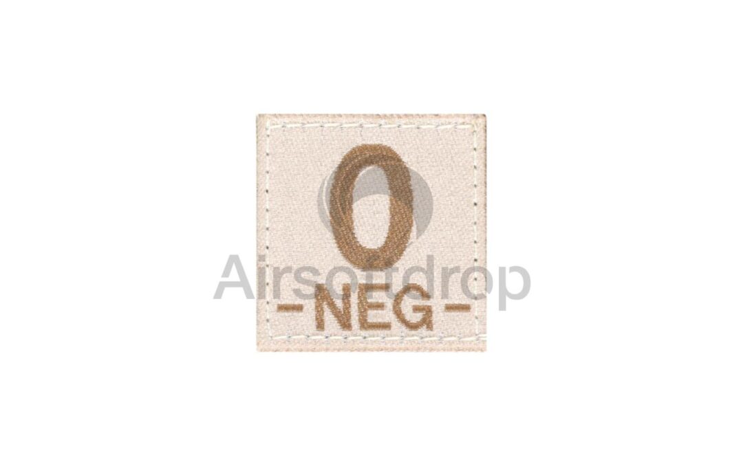 0 Neg Bloodgroup Patch – Desert