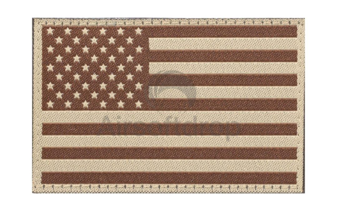 USA Flag Patch – Desert