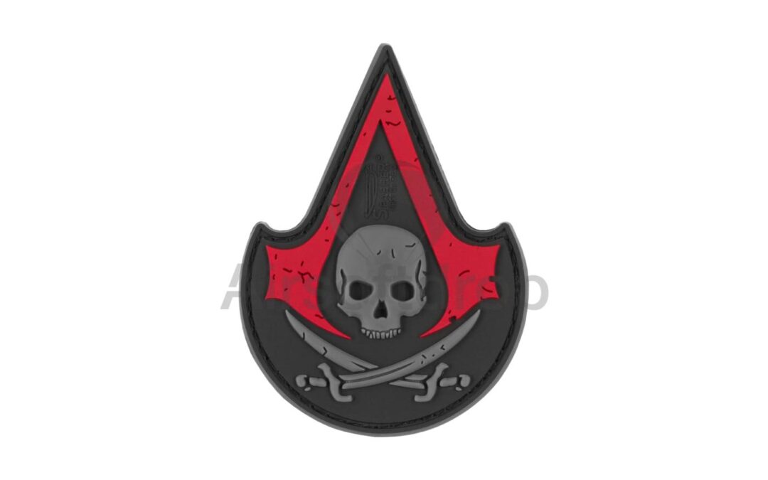 Assassin Skull Rubber Patch