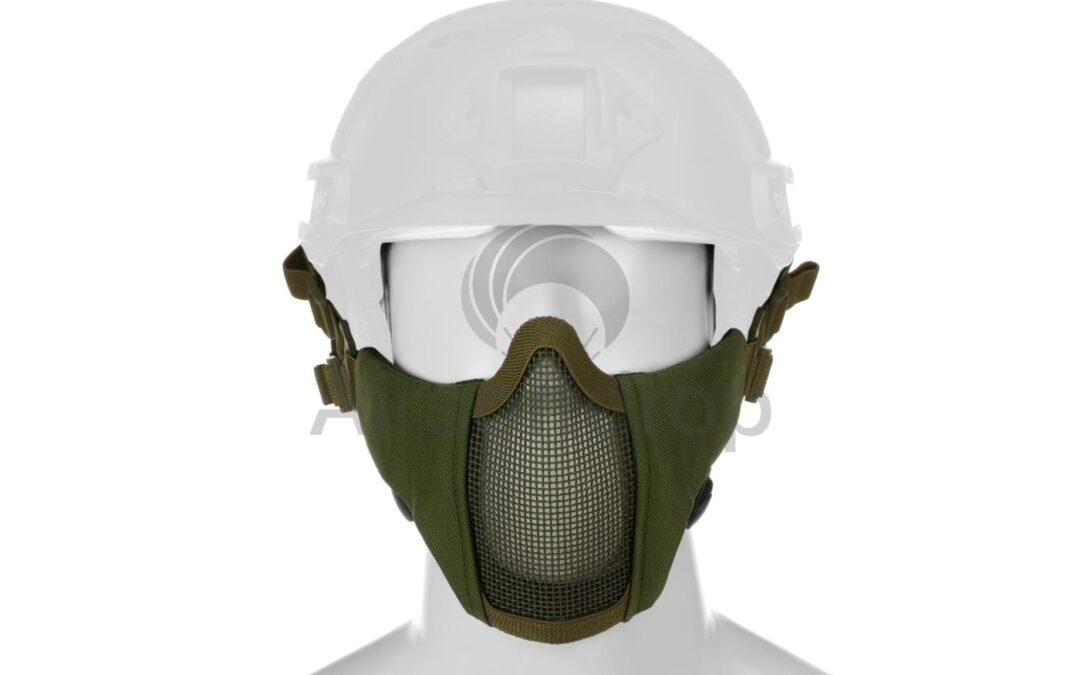 Mk.II Steel Half Face Mask FAST Version - Schwarz