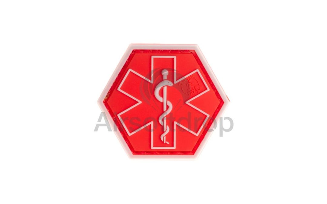 Paramedic Hexagon Rubber Patch