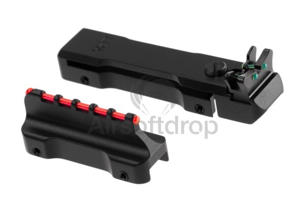 Adjustable Fiber Optic Sights Set for 6-8mm Shotgun Ribs