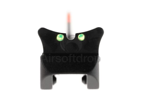 Adjustable Fiber Optic Sights Set for 6-8mm Shotgun Ribs – Bild 2