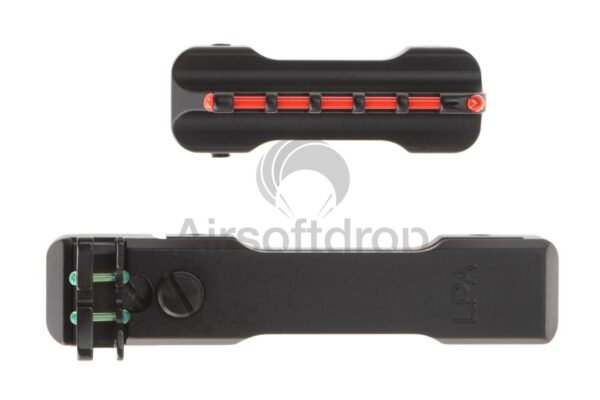 Adjustable Fiber Optic Sights Set for 6-8mm Shotgun Ribs – Bild 4