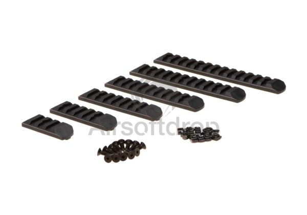 Rail Set 6-pack for Keymod & M-LOK