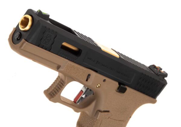 G-Force 17 BK Gold Barrel Metal Version GBB – Bild 4