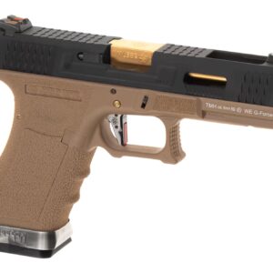 G-Force 17 BK Gold Barrel Metal Version GBB