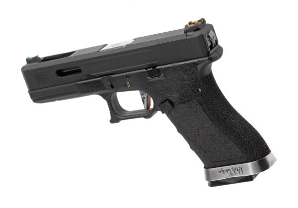 G-Force 17 BK Silver Barrel Metal Version GBB – Bild 2