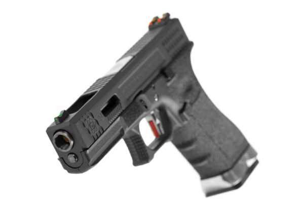 G-Force 17 BK Silver Barrel Metal Version GBB – Bild 5