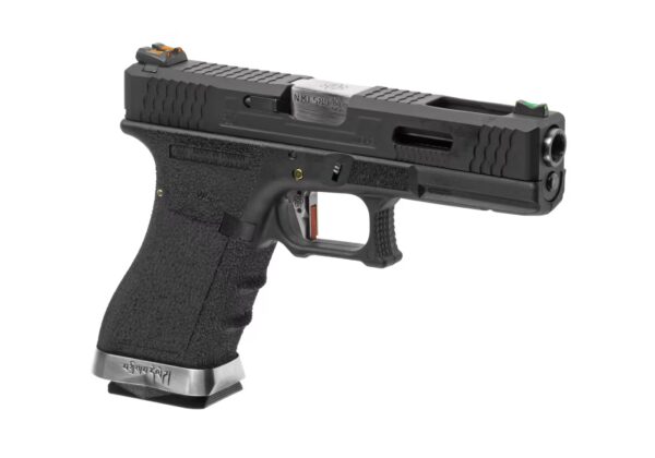 G-Force 17 BK Silver Barrel Metal Version GBB