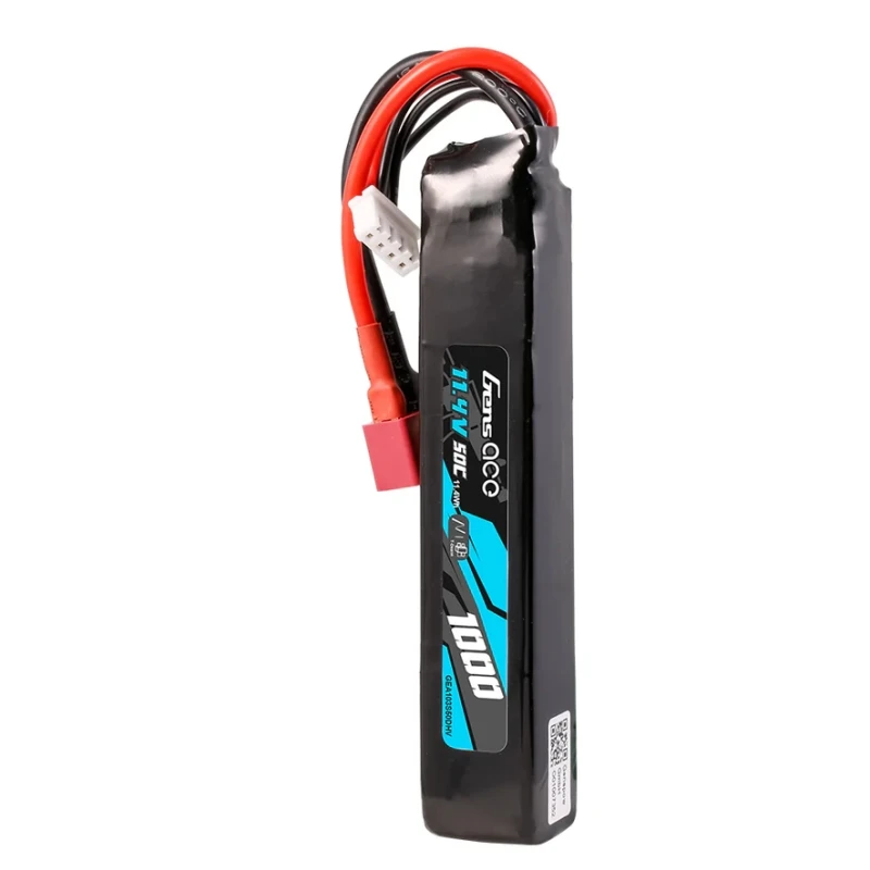 Gens ACE Li-Pol Battery HV 11.4V 1000mAh, 50C, Dean T Stick Type – Bild 4