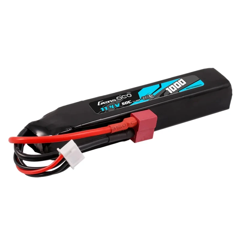 Gens ACE Li-Pol Battery HV 11.4V 1000mAh, 50C, Dean T Stick Type – Bild 3