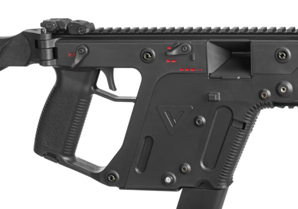 Kriss Vector with Mock Suppressor S-AEG Krytac Black – Bild 4