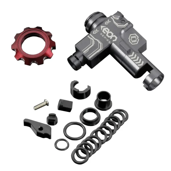 GATE CNC Hop-up Chamber EON M4 / AR15 (V2) Gray / Red