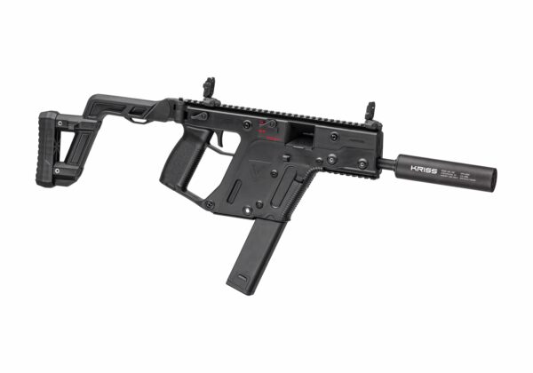 Kriss Vector with Mock Suppressor S-AEG Krytac Black