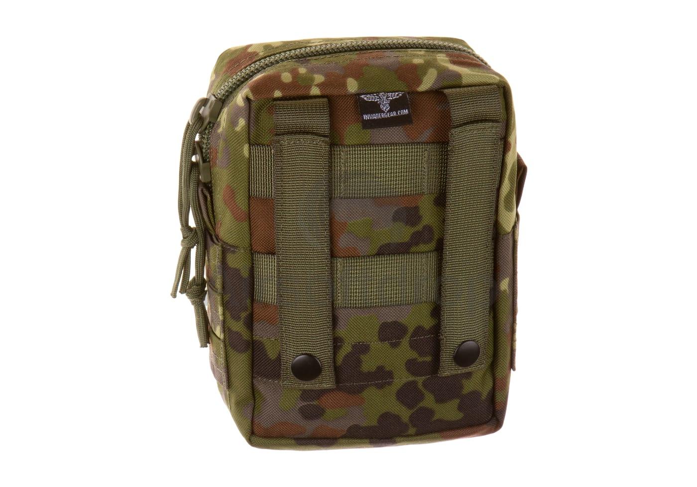 Medium Utility / Medic Pouch Invader Gear Flecktarn – Bild 2