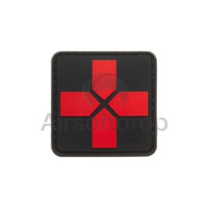 Red Cross Rubber Patch 40mm