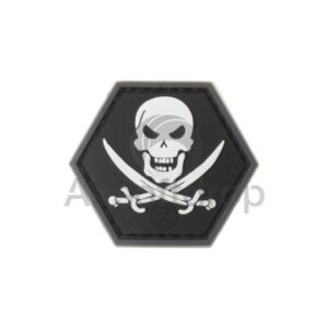 No Fear Pirate Rubber Patch