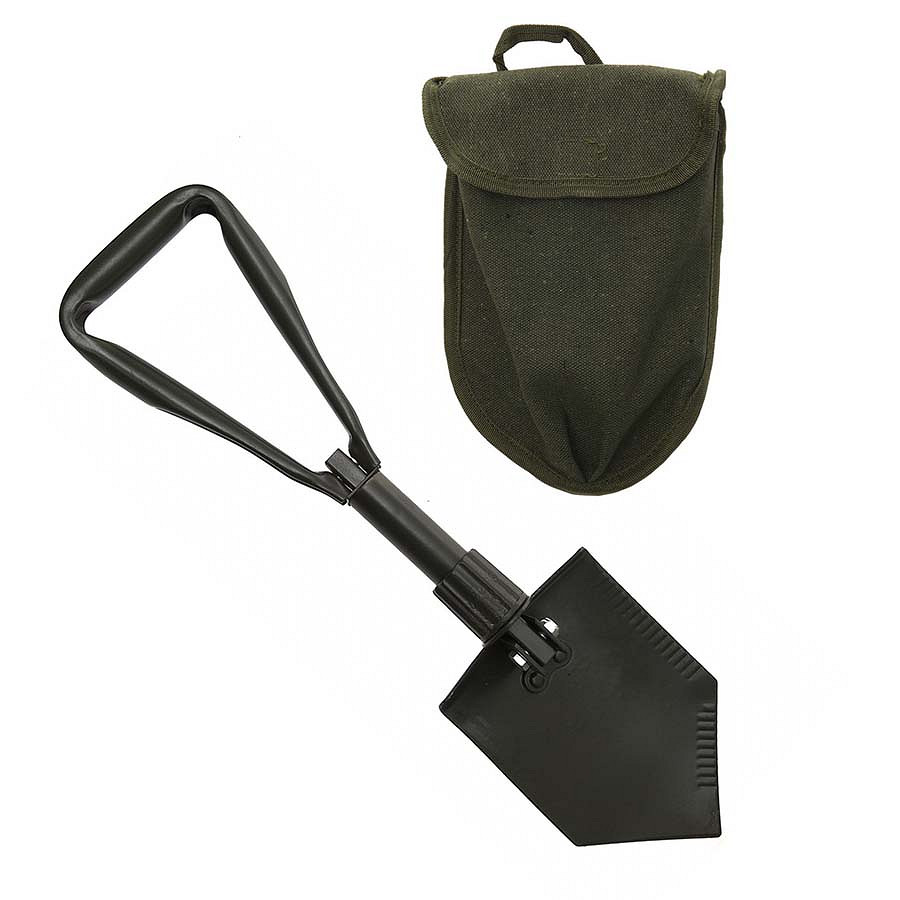 Trifold Schaufel mit Futteral
