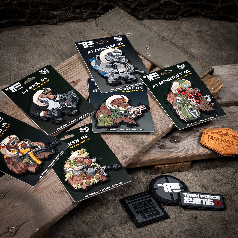 TF-2215 Frogman Ox No.5 Rubber Patch โ Bild 5