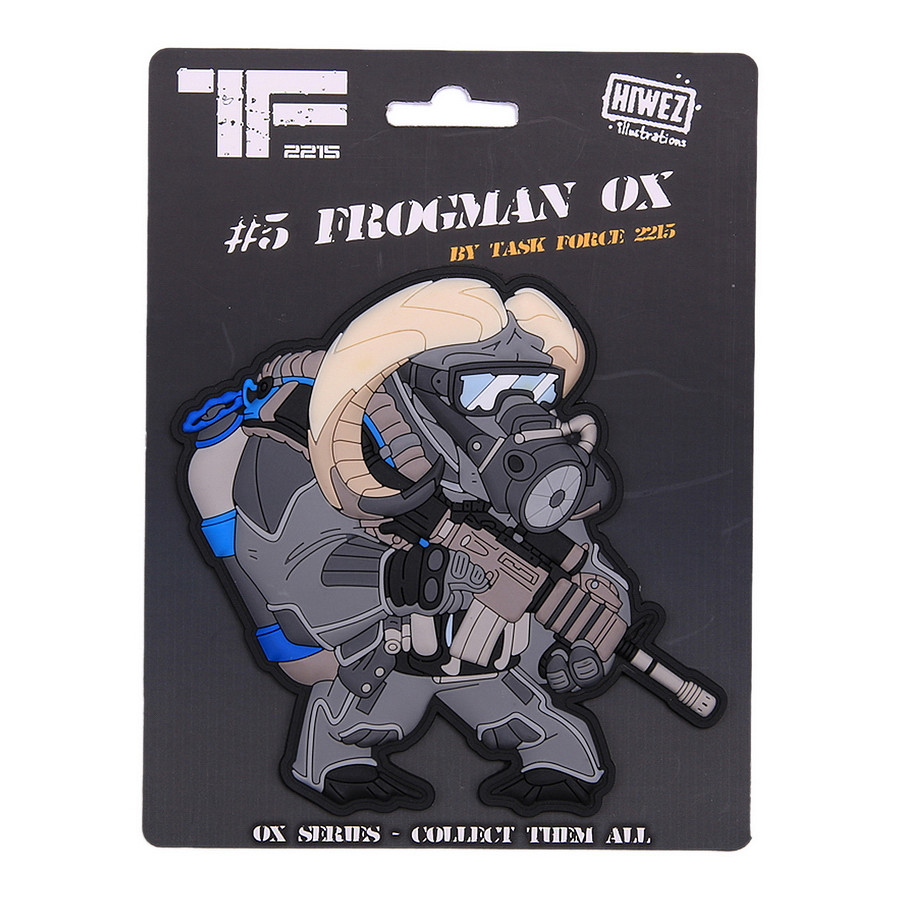 TF-2215 Frogman Ox No.5 Rubber Patch โ Bild 2