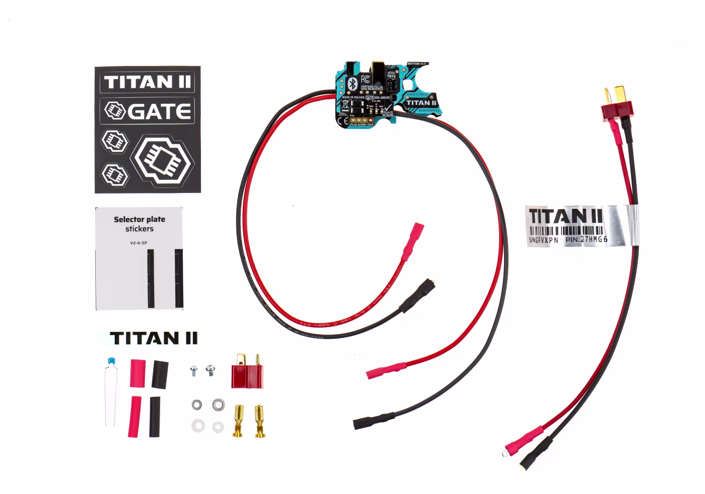 TITAN II BT Expert for V2 GB AEG Rear Wired