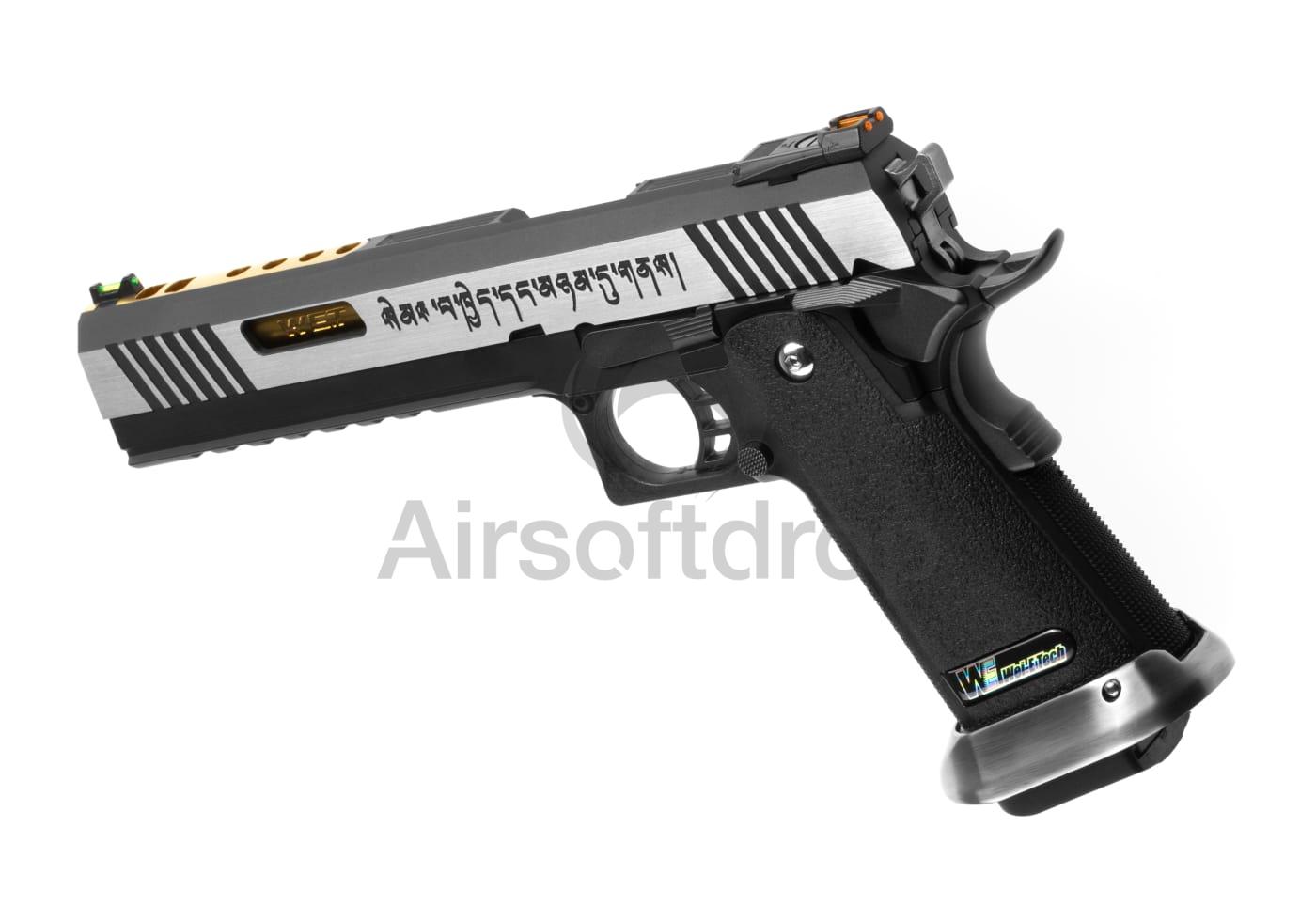 Hi-Capa 6 Force A Gold Barrel Full Metal GBB – Bild 2