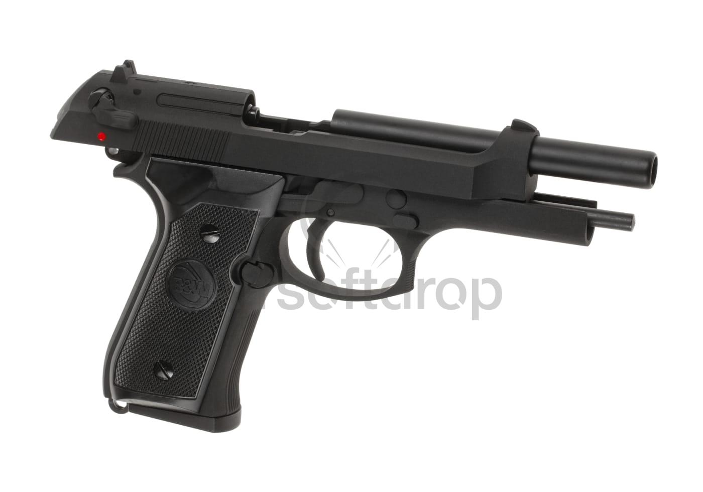 Elite M92 Full Metal GBB B&W – Bild 3
