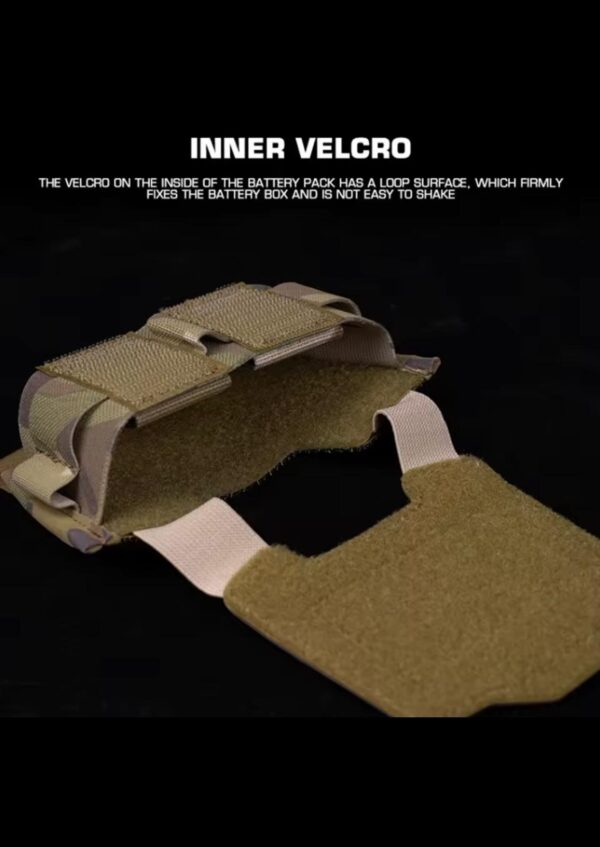 Helmet Pouch Counter Weight NVG Battery – Bild 5