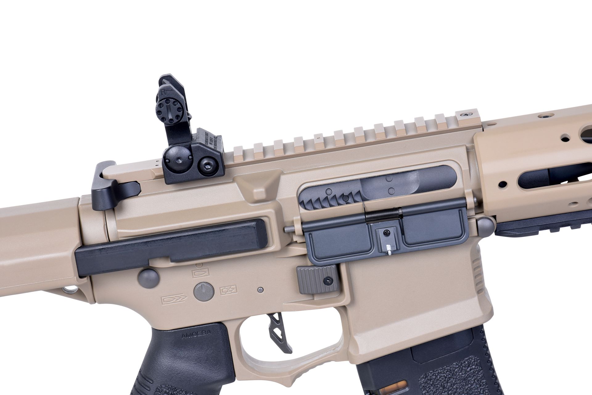 Honey Badger Ares Amoeba M4 013 Dark Earth S-AEG – Bild 9