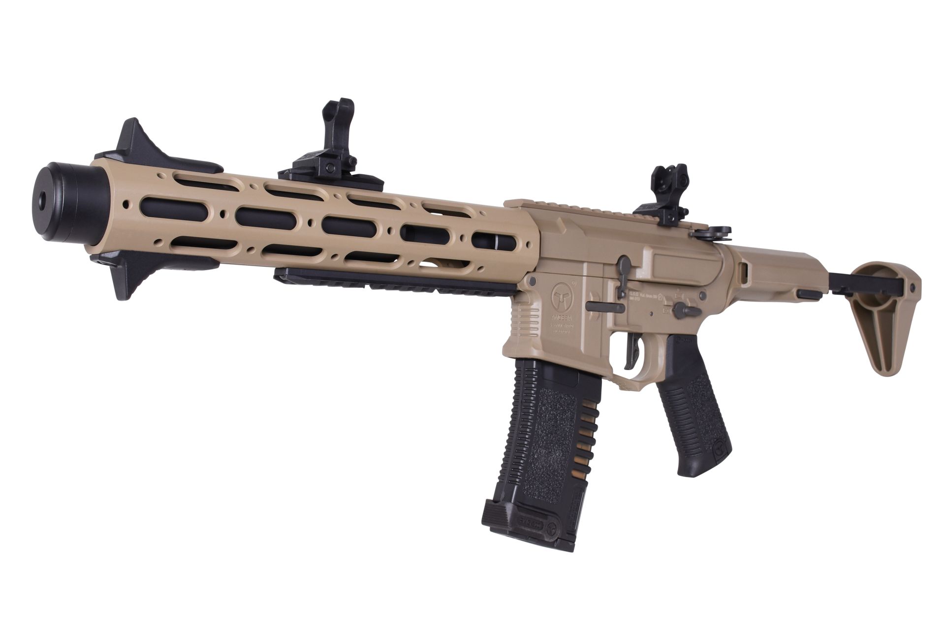 Honey Badger Ares Amoeba M4 013 Dark Earth S-AEG – Bild 2