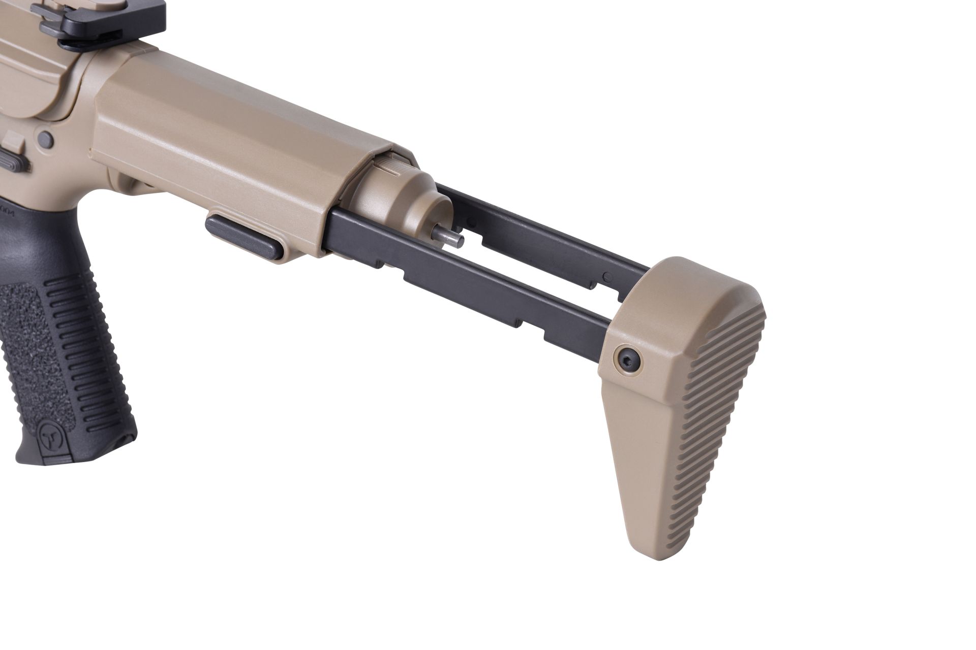 Honey Badger Ares Amoeba M4 013 Dark Earth S-AEG – Bild 4