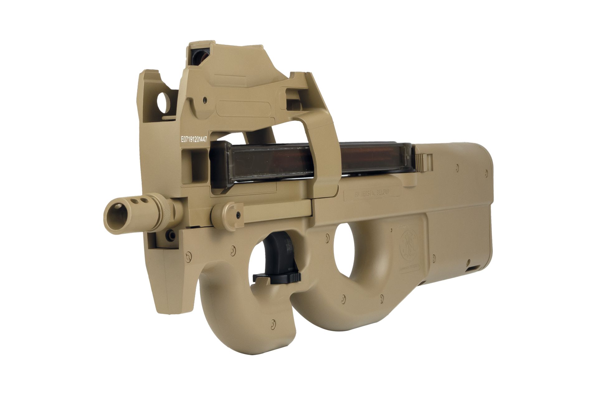 FN Herstal P90 S-AEG inkl. Red Dot Dark Earth – Bild 3