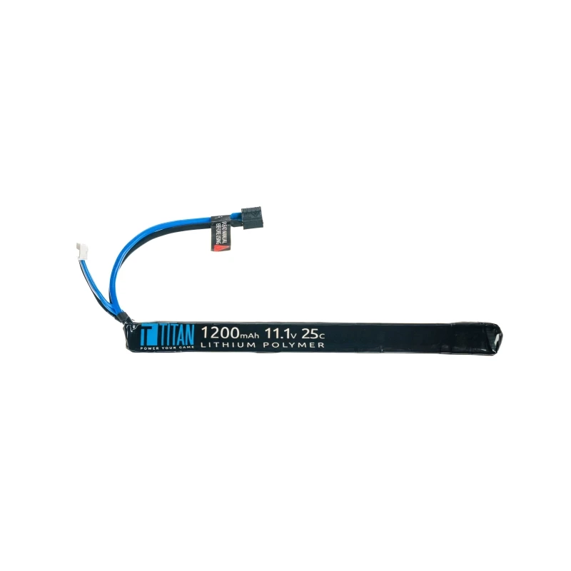 11,1V Lipo Battery TITAN 1200mAh 25C (TPlug) - Stick AK Type