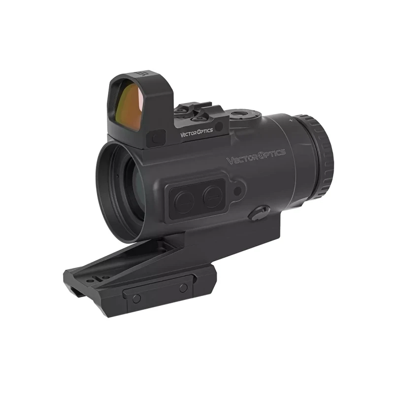 PARAGON 4x24 Mini Prism and FRENZY 1x17x24 Vector Optics Black