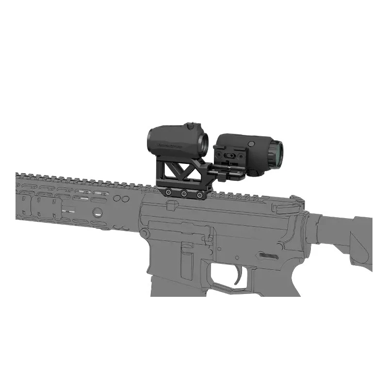 MAVERICK Red Dot and Magnifier Set RIS Base Vector Optics Black – Bild 11