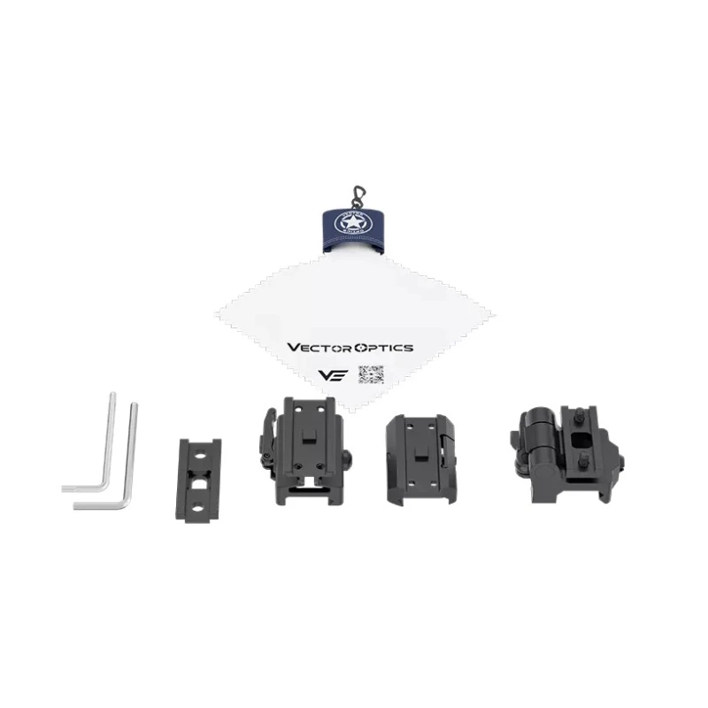 MAVERICK Red Dot and Magnifier Set RIS Base Vector Optics Black – Bild 12