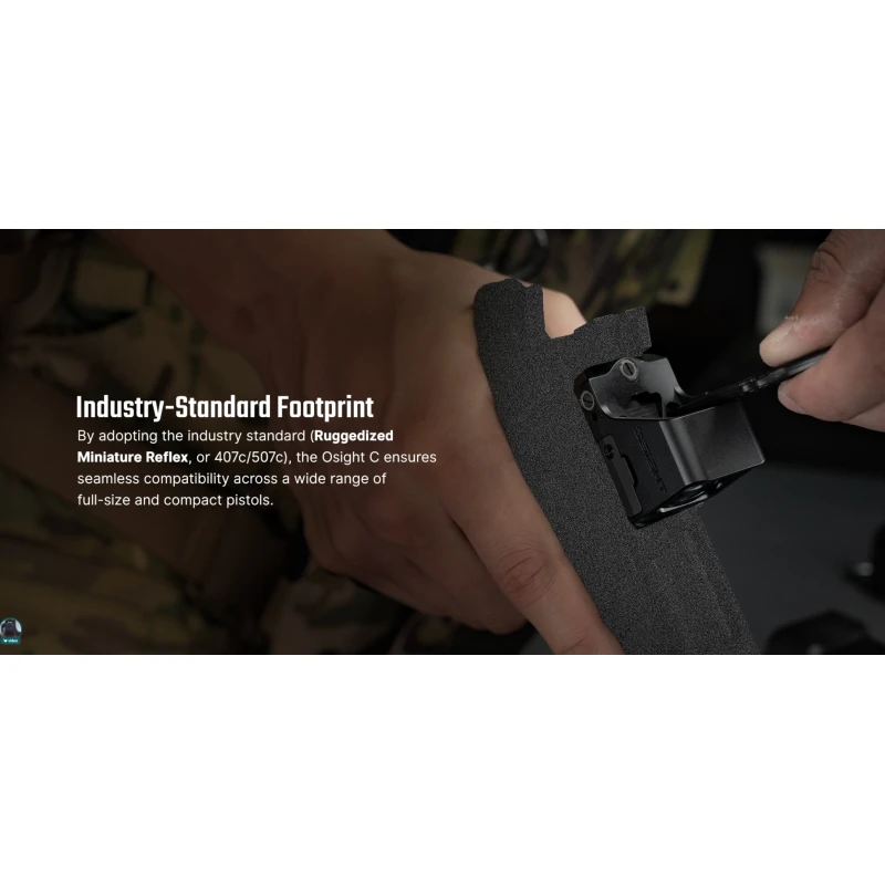 OLIGHT Osight C Red Dot Sight RMR Footprint Black – Bild 6