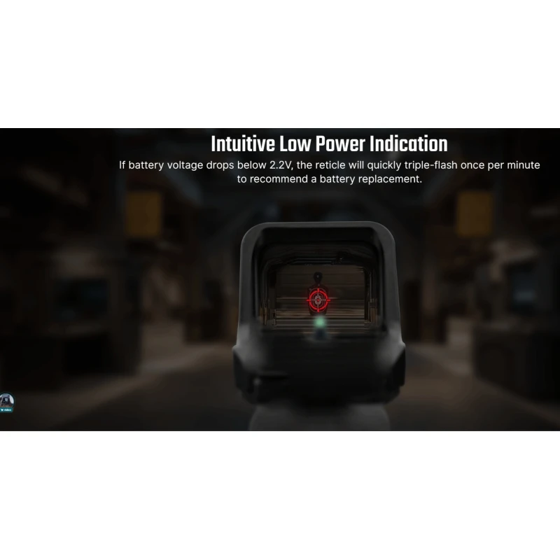 OLIGHT Osight C Red Dot Sight RMR Footprint Black – Bild 8