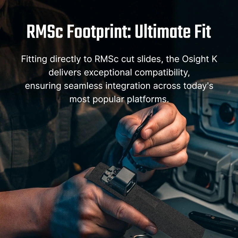 OLIGHT Osight K Red Dot Sight RMR Footprint Black – Bild 7