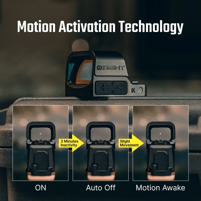 OLIGHT Osight K Red Dot Sight RMR Footprint Black – Bild 8
