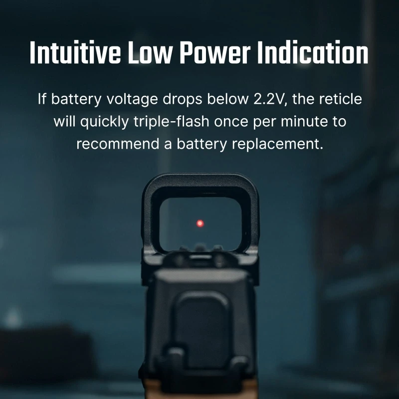 OLIGHT Osight K Red Dot Sight RMR Footprint Black – Bild 9