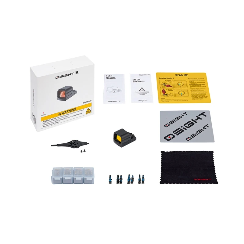 OLIGHT Osight K Red Dot Sight RMR Footprint Black – Bild 15