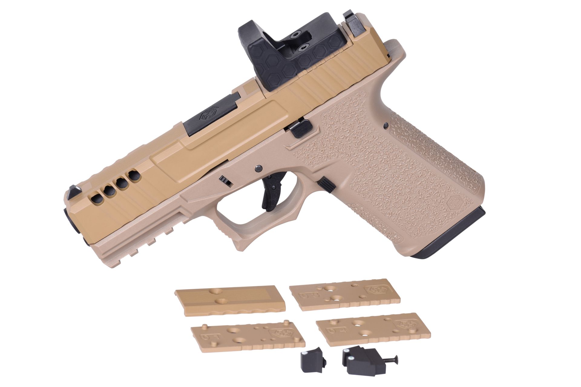 AW Custom VX9 Mod.1 Precut GBB FDE – Bild 5