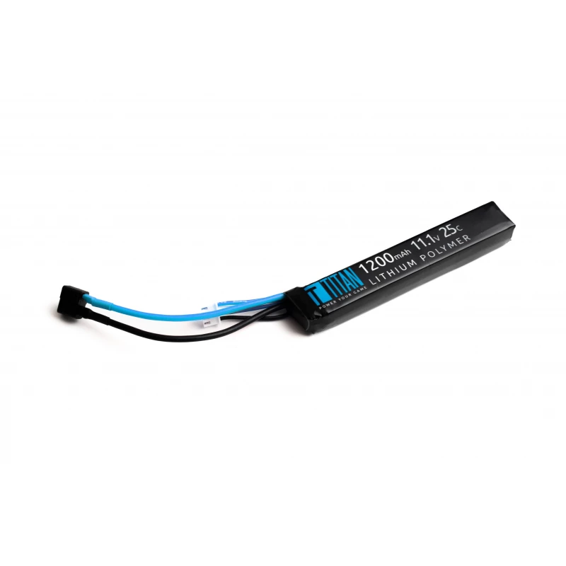 11,1V Lipo Battery TITAN 1200mAh 25C (TPlug) Buffer Stick Type
