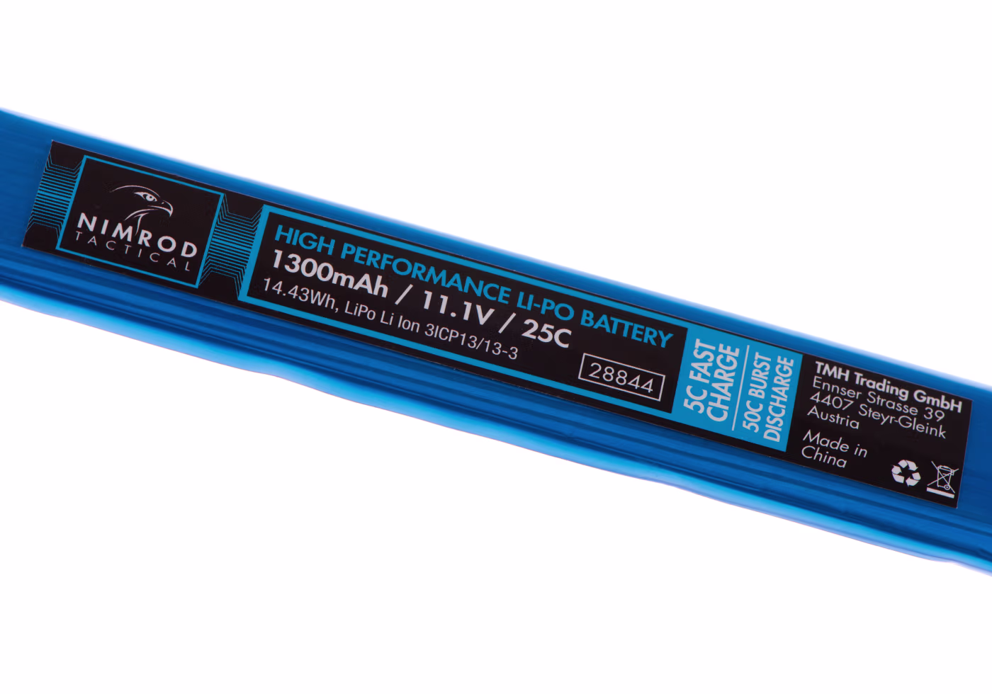 Lipo 11.1V 1300mAh 25C Split Type – Bild 4