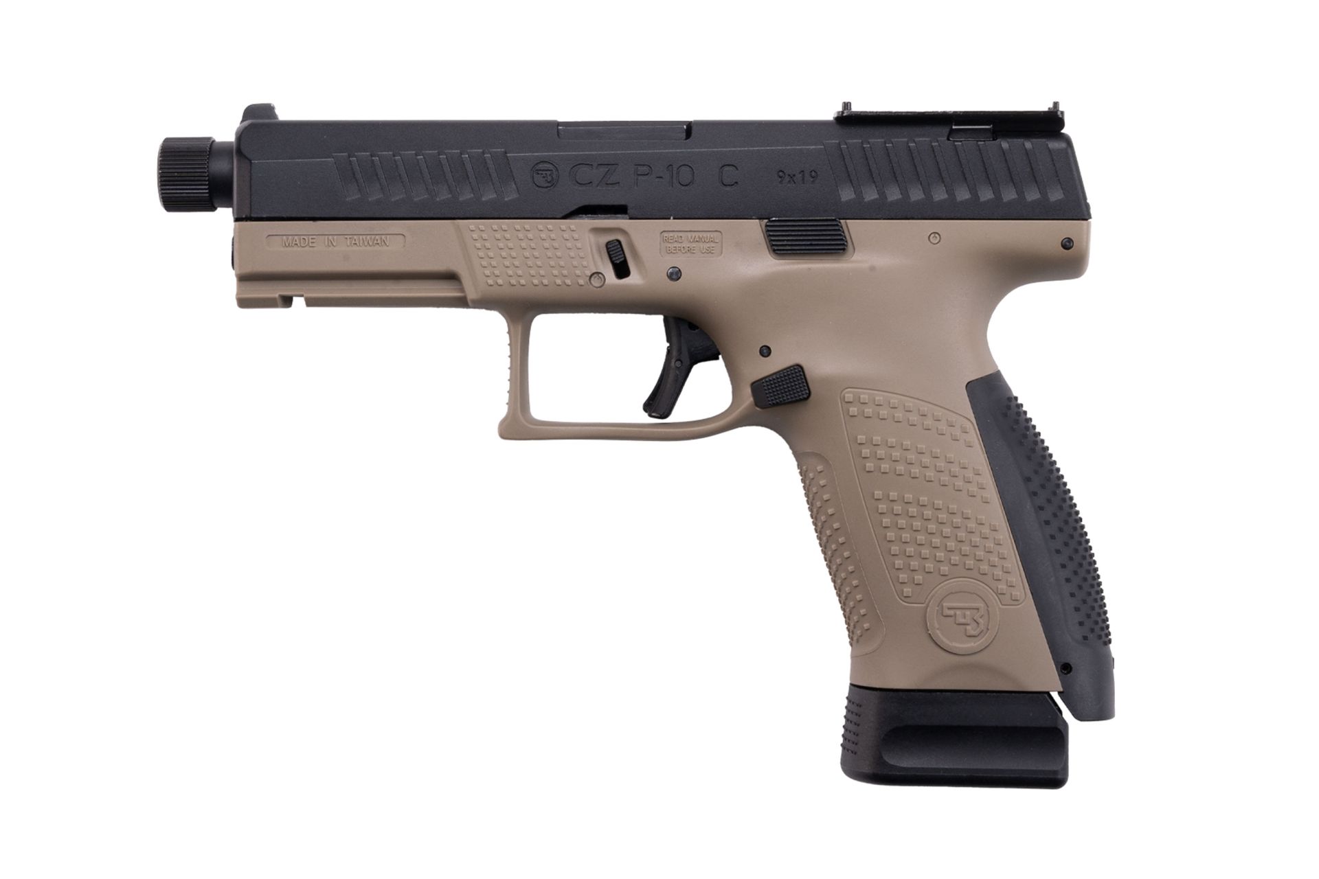 CZ 75 P-10C Optic Ready Co2 BlowBack Dual Tone – Bild 2