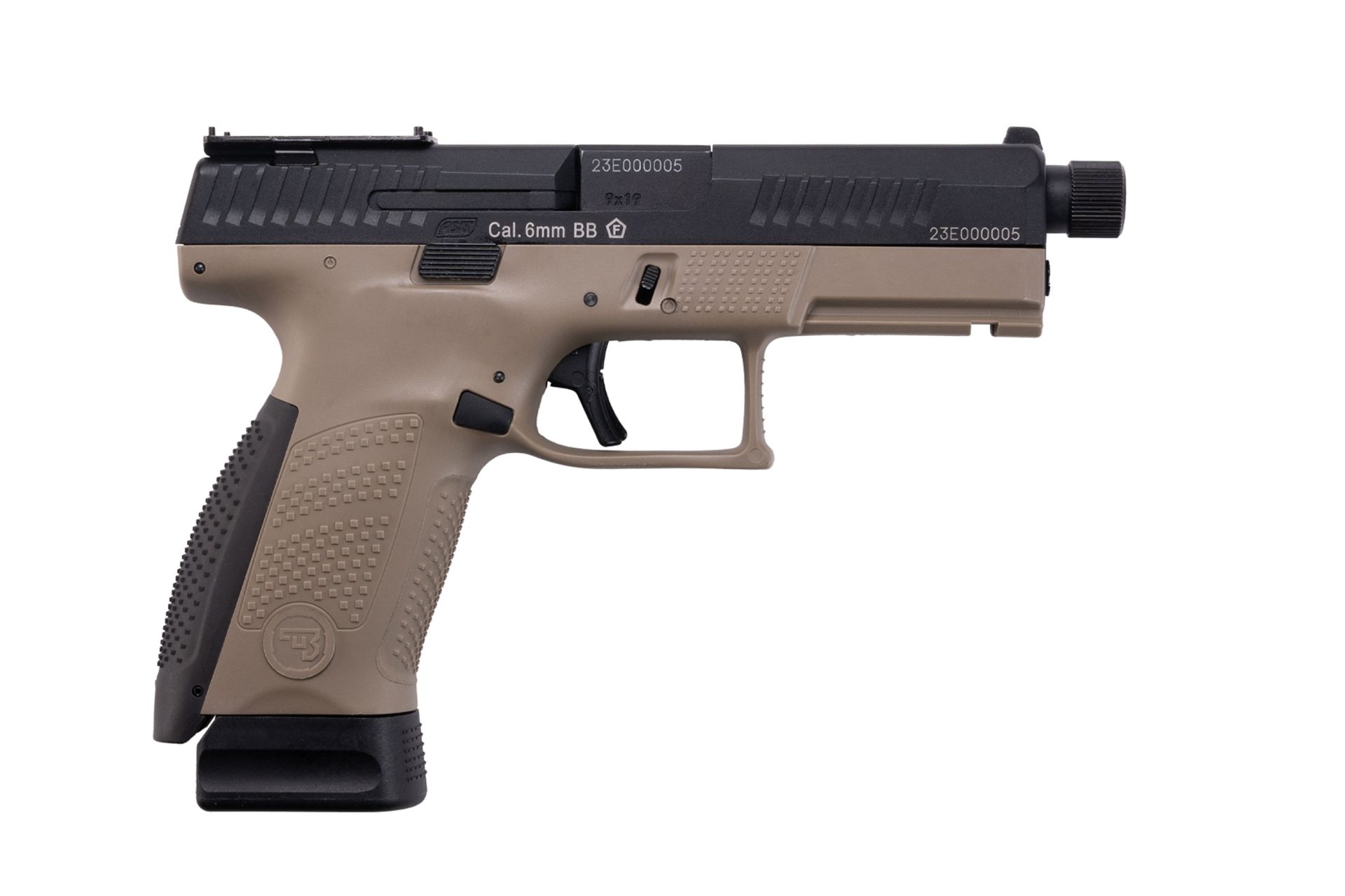 CZ 75 P-10C Optic Ready Co2 BlowBack Dual Tone