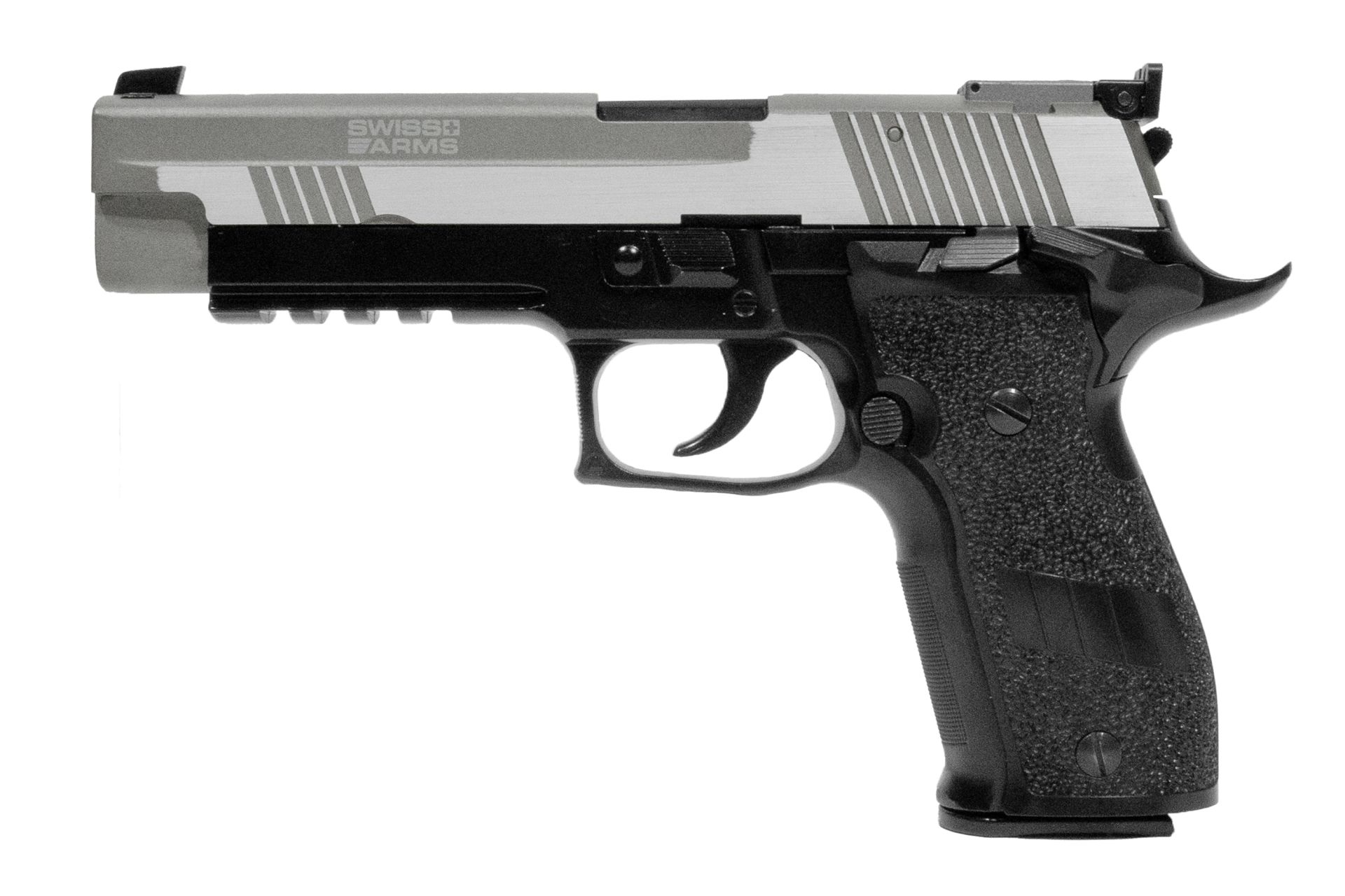 Swiss Arms Navy Pistol XXL Co2 BlowBack Dual Tone – Bild 4